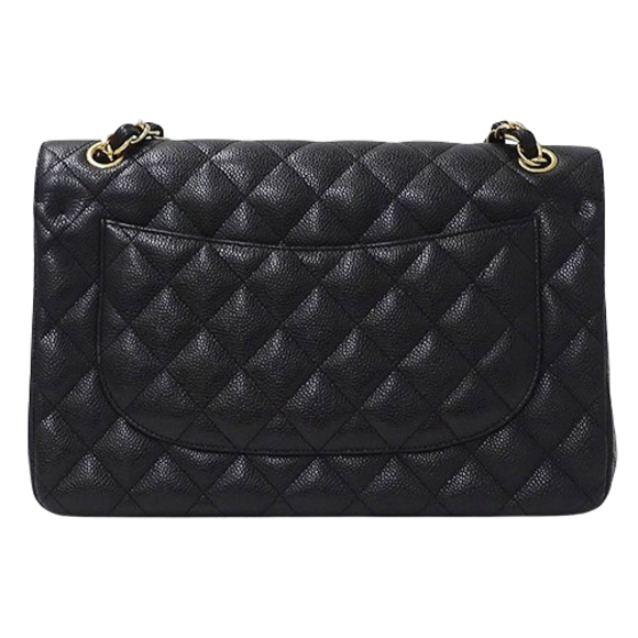 Chanel Matelasse Shoulder Black Caviar Bag Skin - Picture 1 of 16